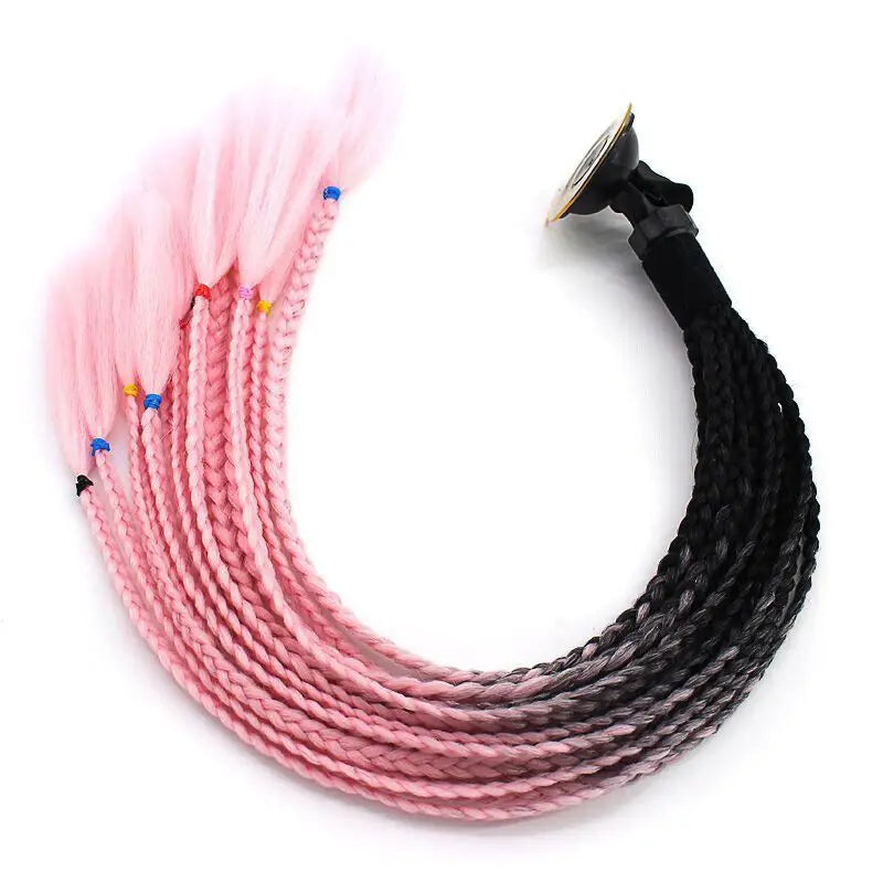 1pc Women Ponytail Helmet Braid