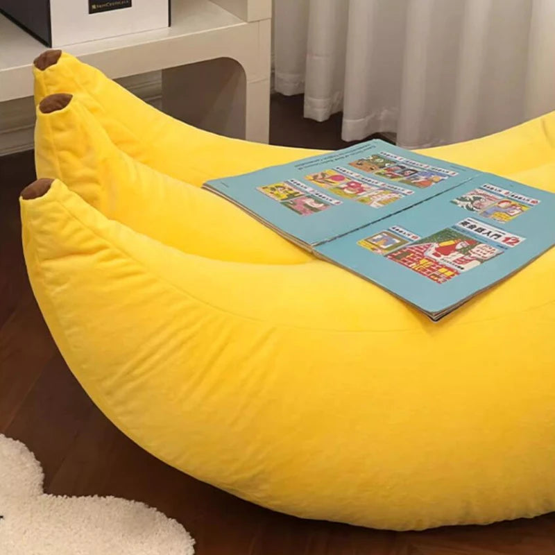Creative Banana Shape Tatami Lounge Chair
