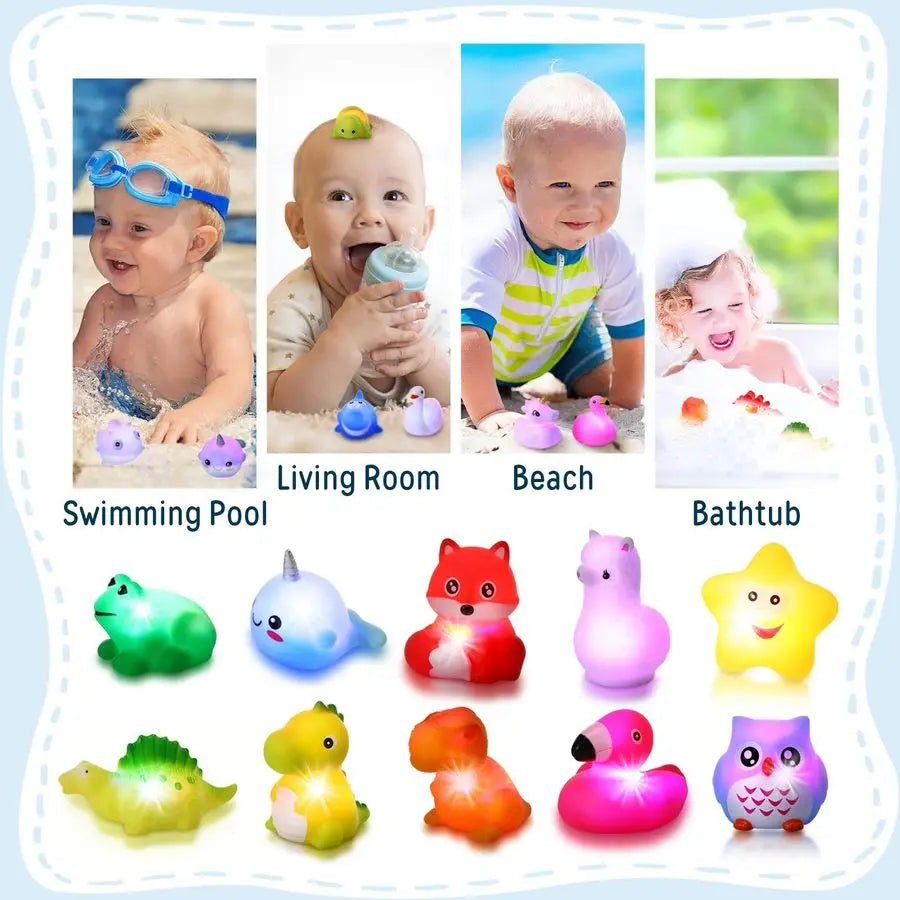 Floating Rubber Animal Toys for Toddlers Infants