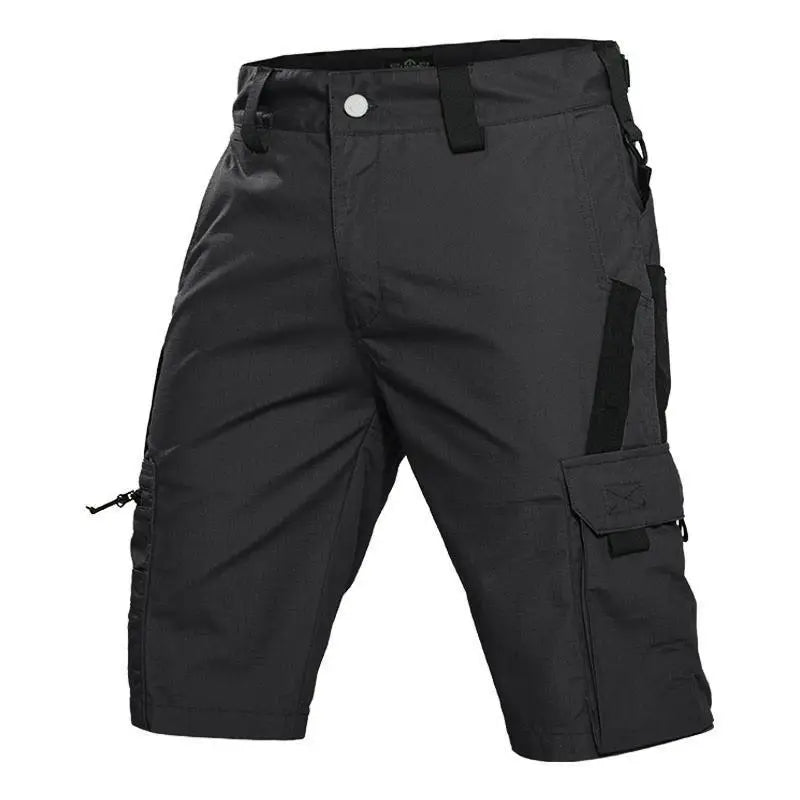 Men's Camouflage Multi Pocket Military Style Shorts