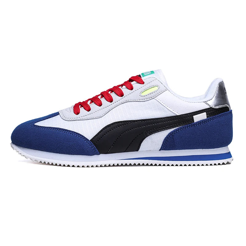 Retro Flat Yellow Men's Casual Sport Shoes