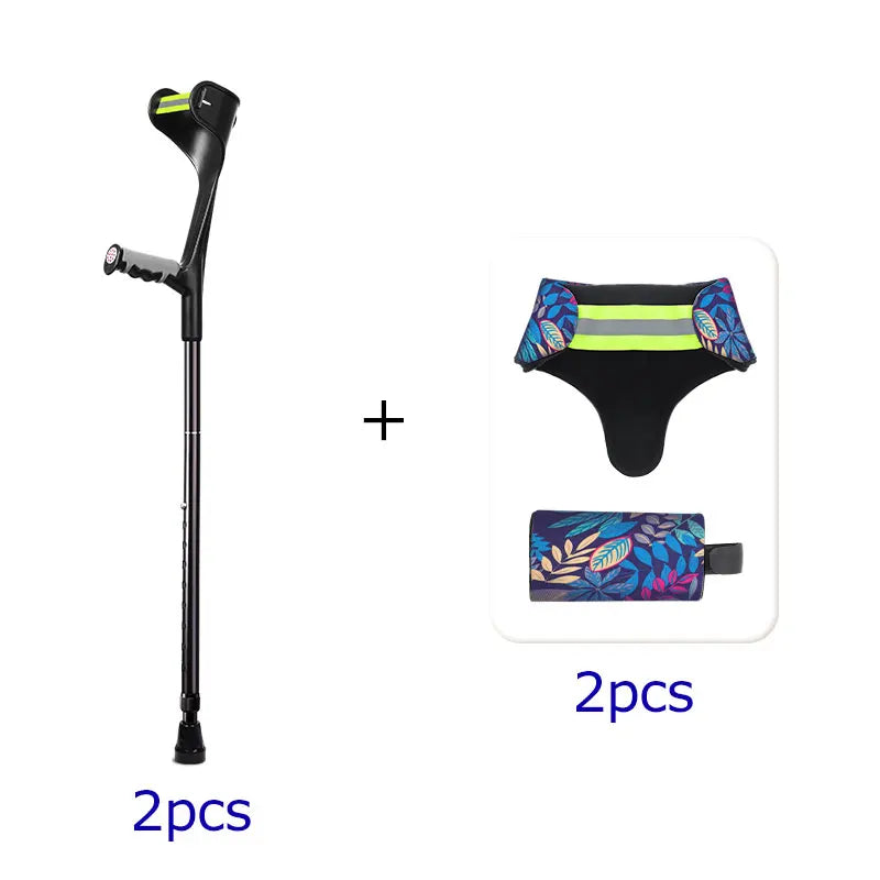 Adult Forearm Crutches (Pair) Walking Aids