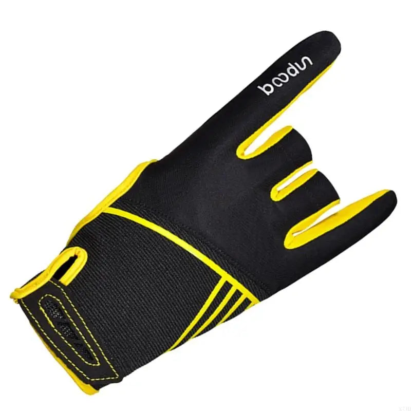 X7JD Comfortable Semi Finger Bowling Gloves