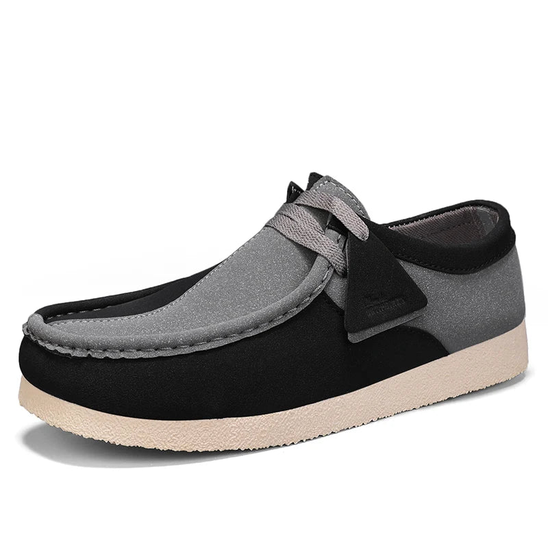 Vintage Suede Comfortable Mens Boat Shoes