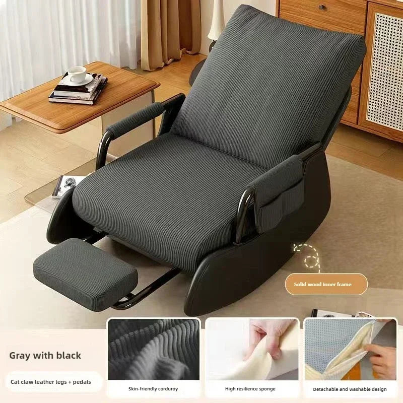 Nordic Style Rocking Reclining Chair