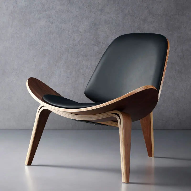 Nordic High-End Light Luxury Solid Wood Leisure Chair