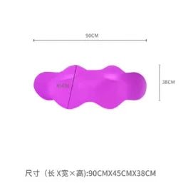 LED Glowing Cloud Rechargeable Waterproof Lounge Sofa