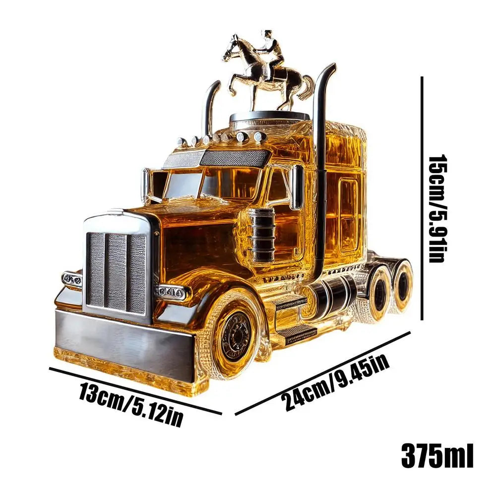 Decanter Half Truck Bourbon Dispenser 375ml