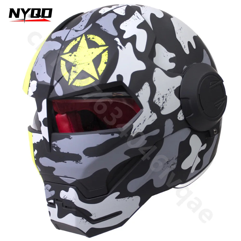 Iron Man Retro Full-face Helmet
