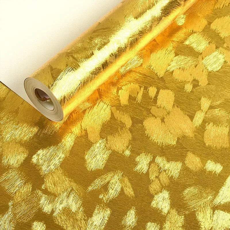 Waterproof Luxury Metallic Glitter Foil Wall Paper