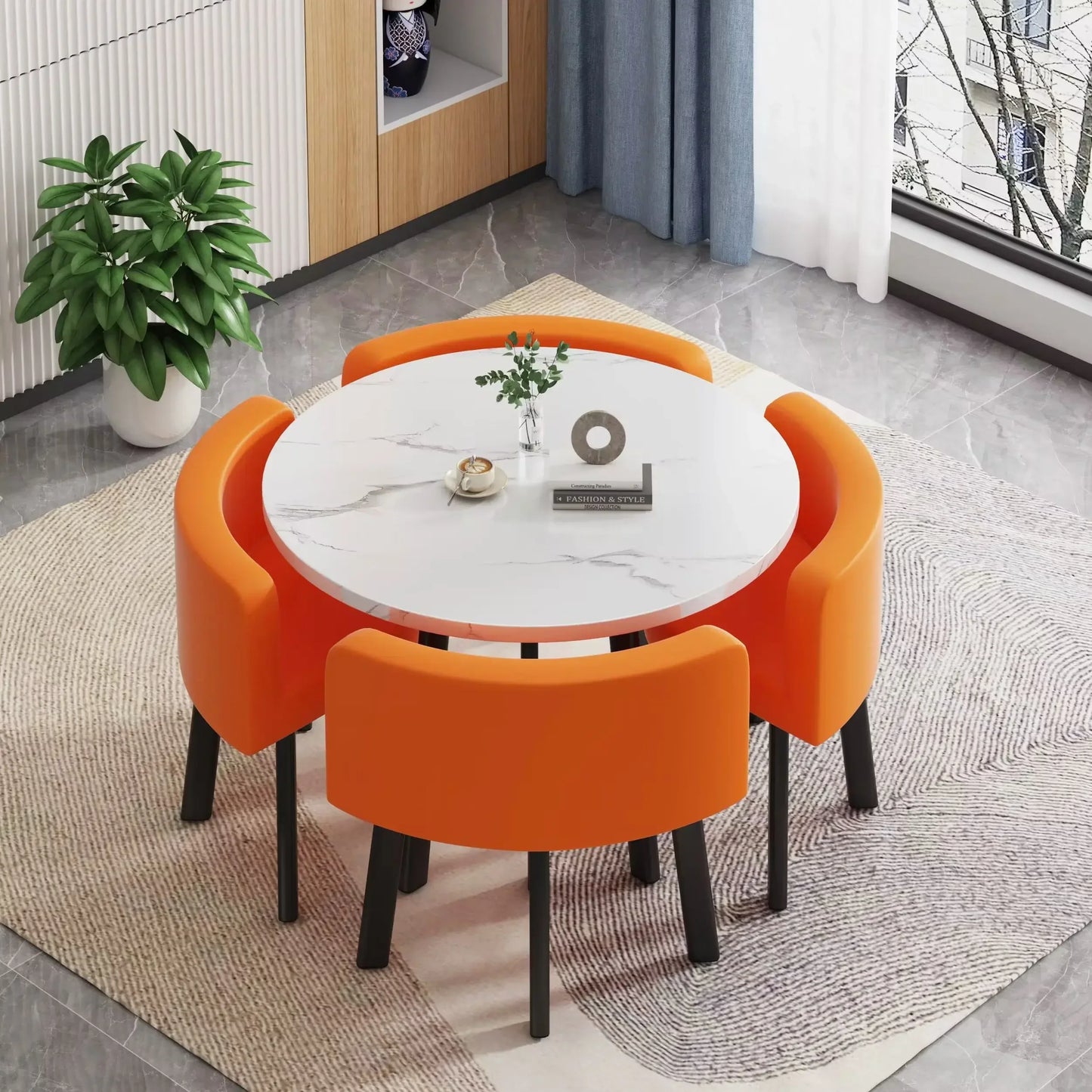 Dining Set Round Table