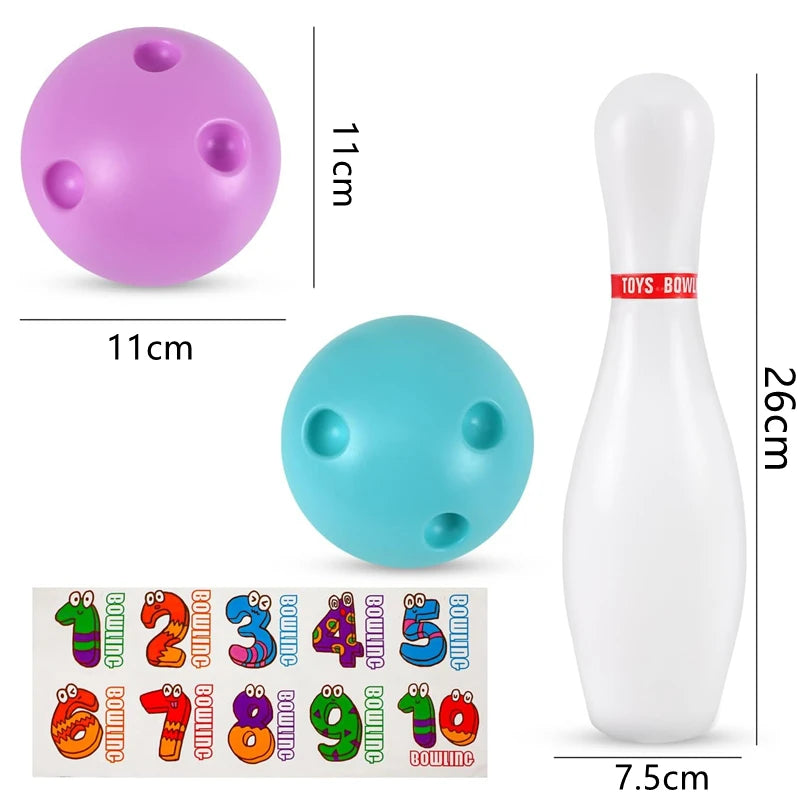 Kids Bowling Ball Set Glow in The Dark Game