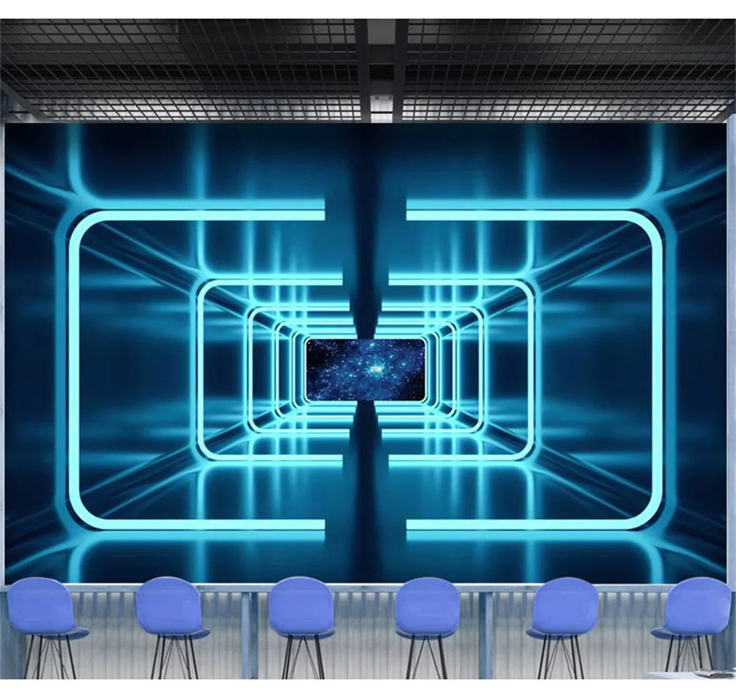 Customized 3D Geometric Wallpaper