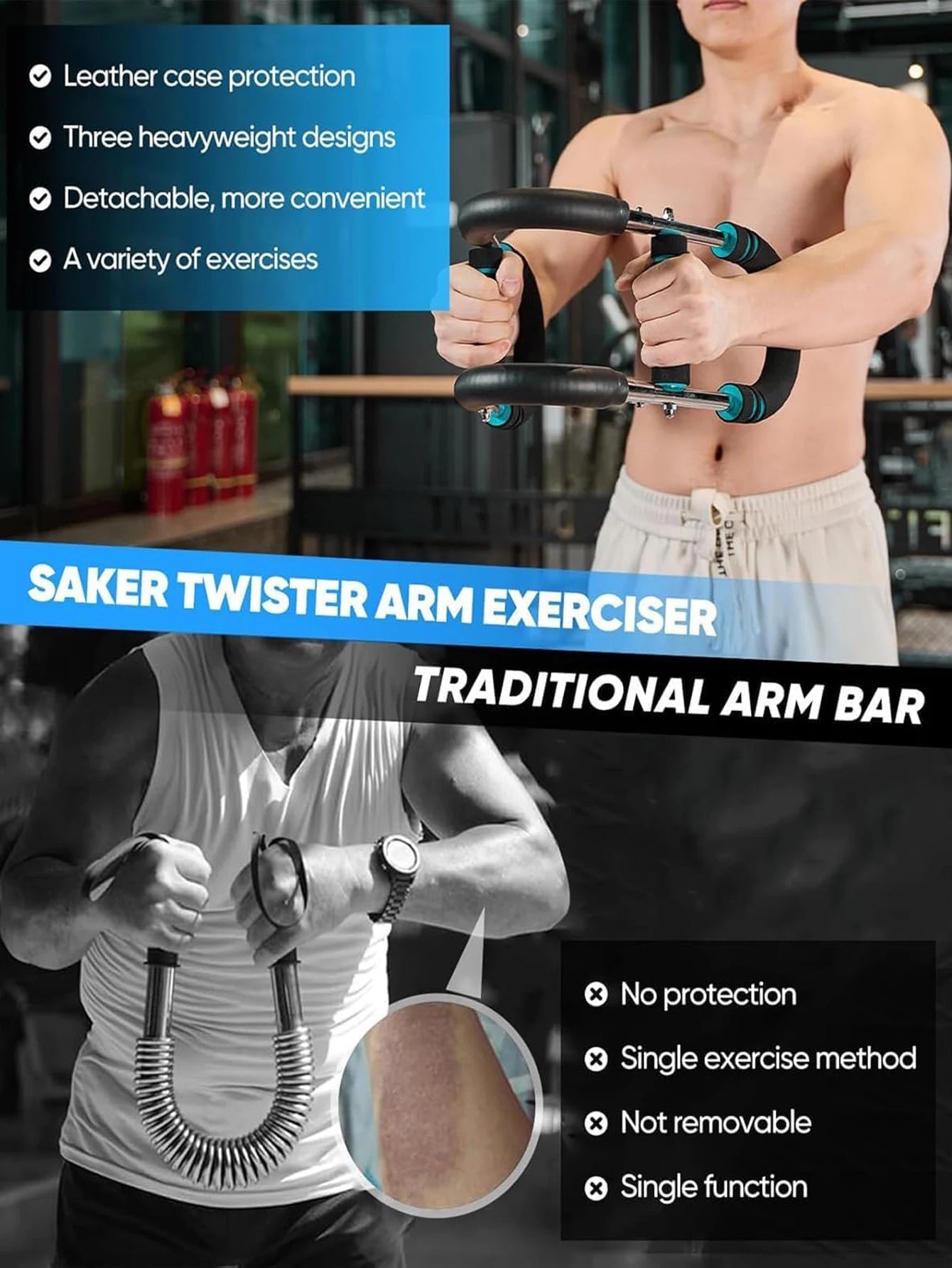 Ultimate Chest Expander Arm Exerciser