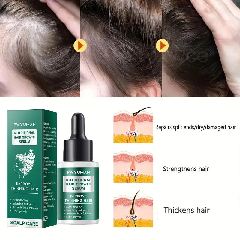 7 Days Fast Hair Growth Serum Prevents Hair Loss