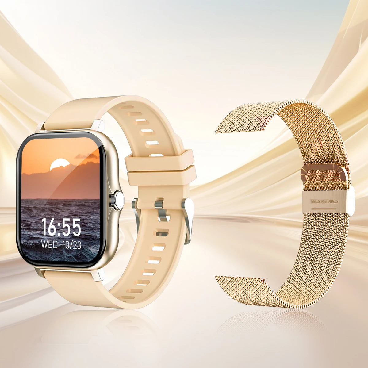 Smart Watch Wireless Fitness Monitoring for IPhone/Andriod