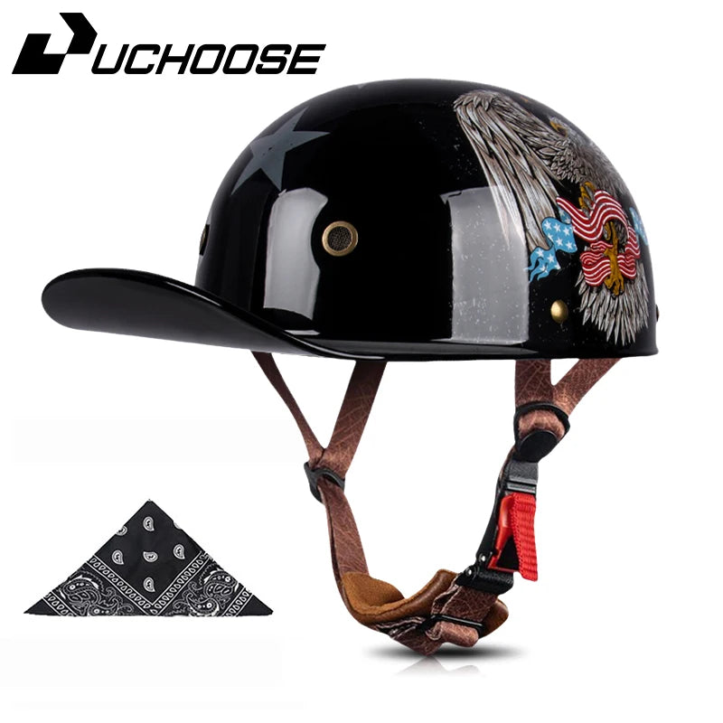 Retro Half Helmet Four Seasons Universal