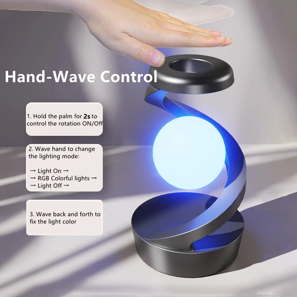 Creative Rotating Floating lamp
