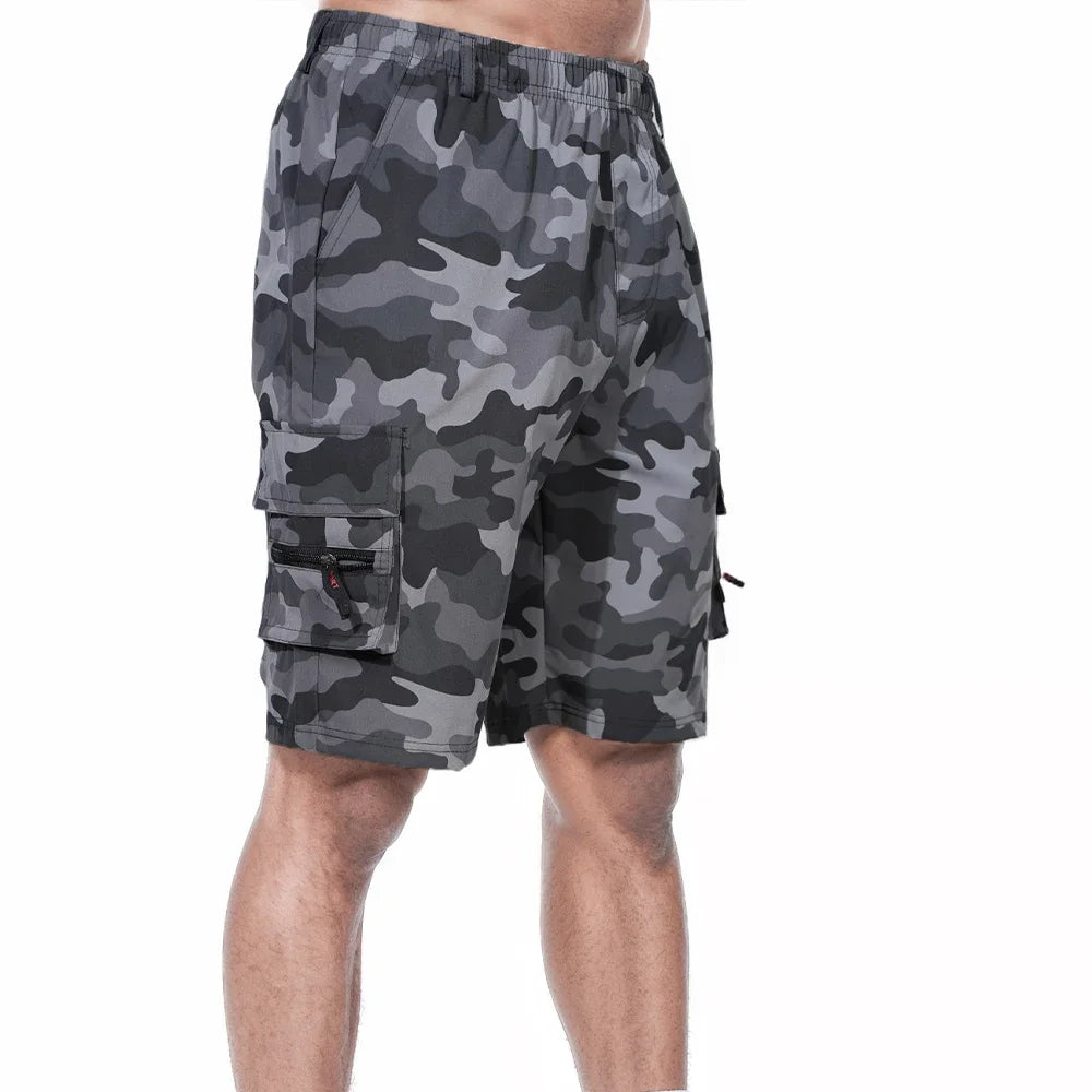 Men's Cargo Shorts Oversized Multi Pockets