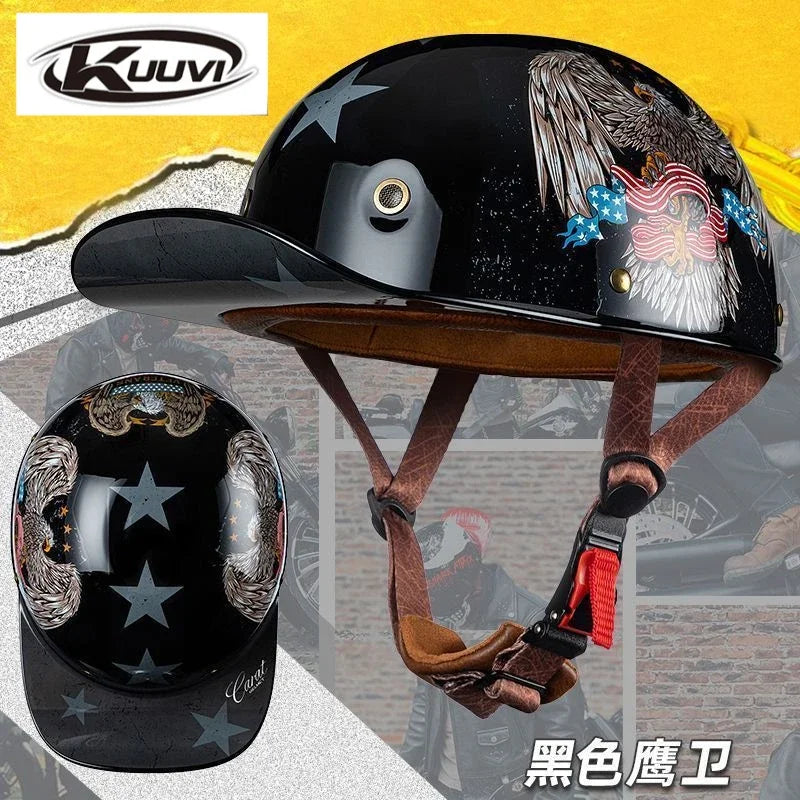 Motorcycle Retro Half Helmet