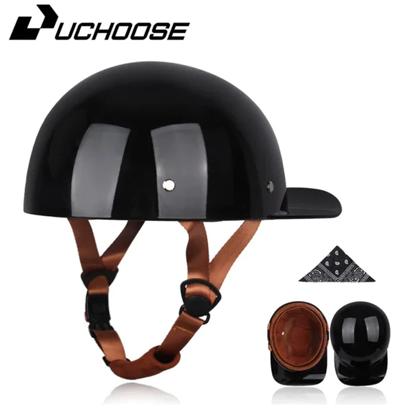 Retro Half Helmet Four Seasons Universal