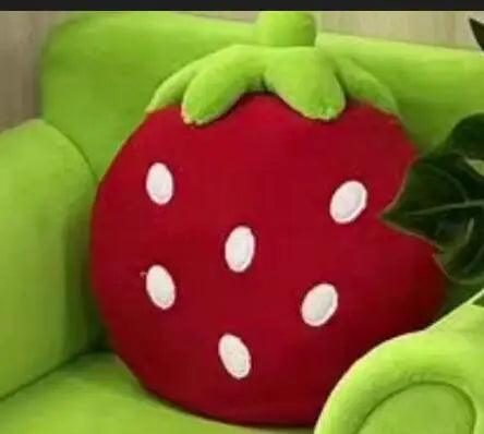 Children's Cute Cartoon Baby Fabric Strawberry Sofa