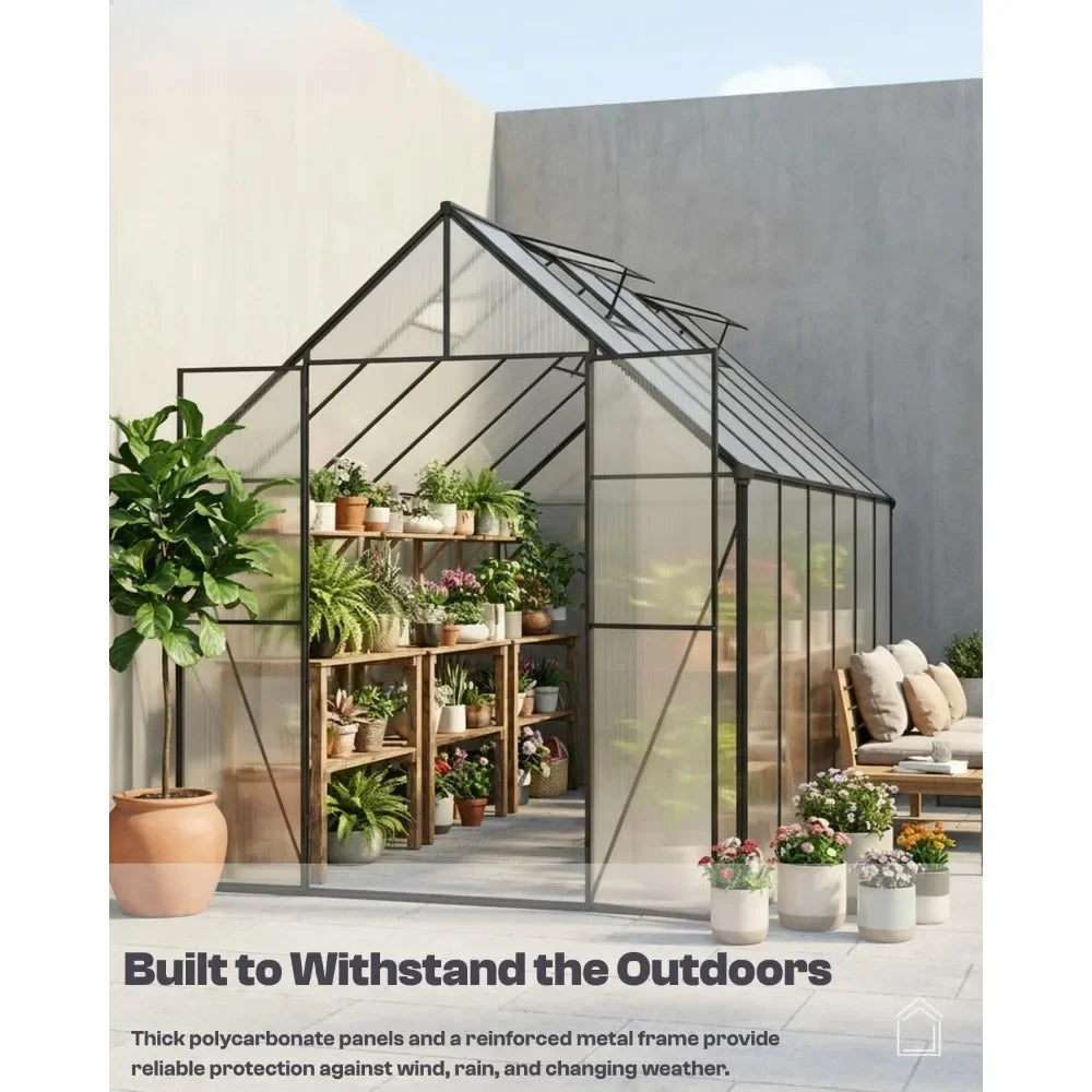 Heavy Duty Outdoor Greenhouse for Backyard & Garden Use