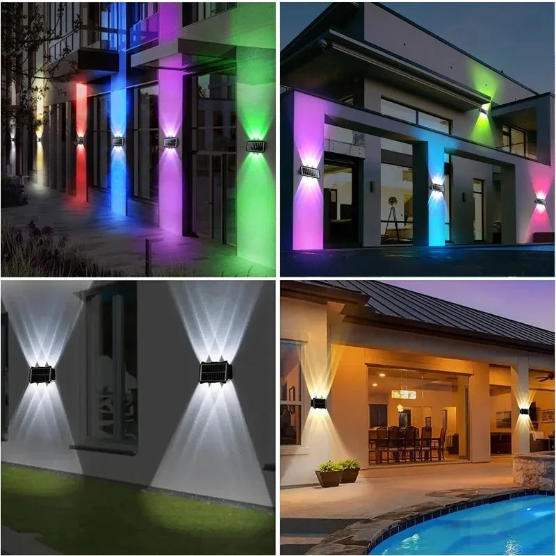 4/6/8LED Solar Powered Waterproof Streetlight