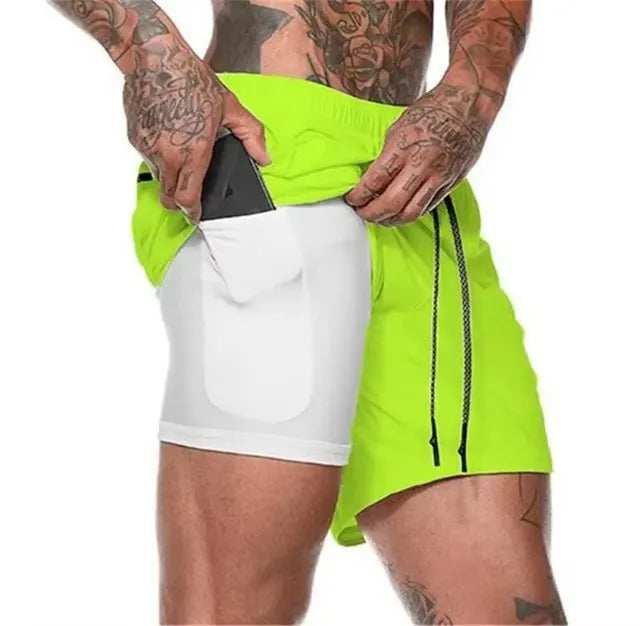 Sportswear 2 In1Compression Shorts