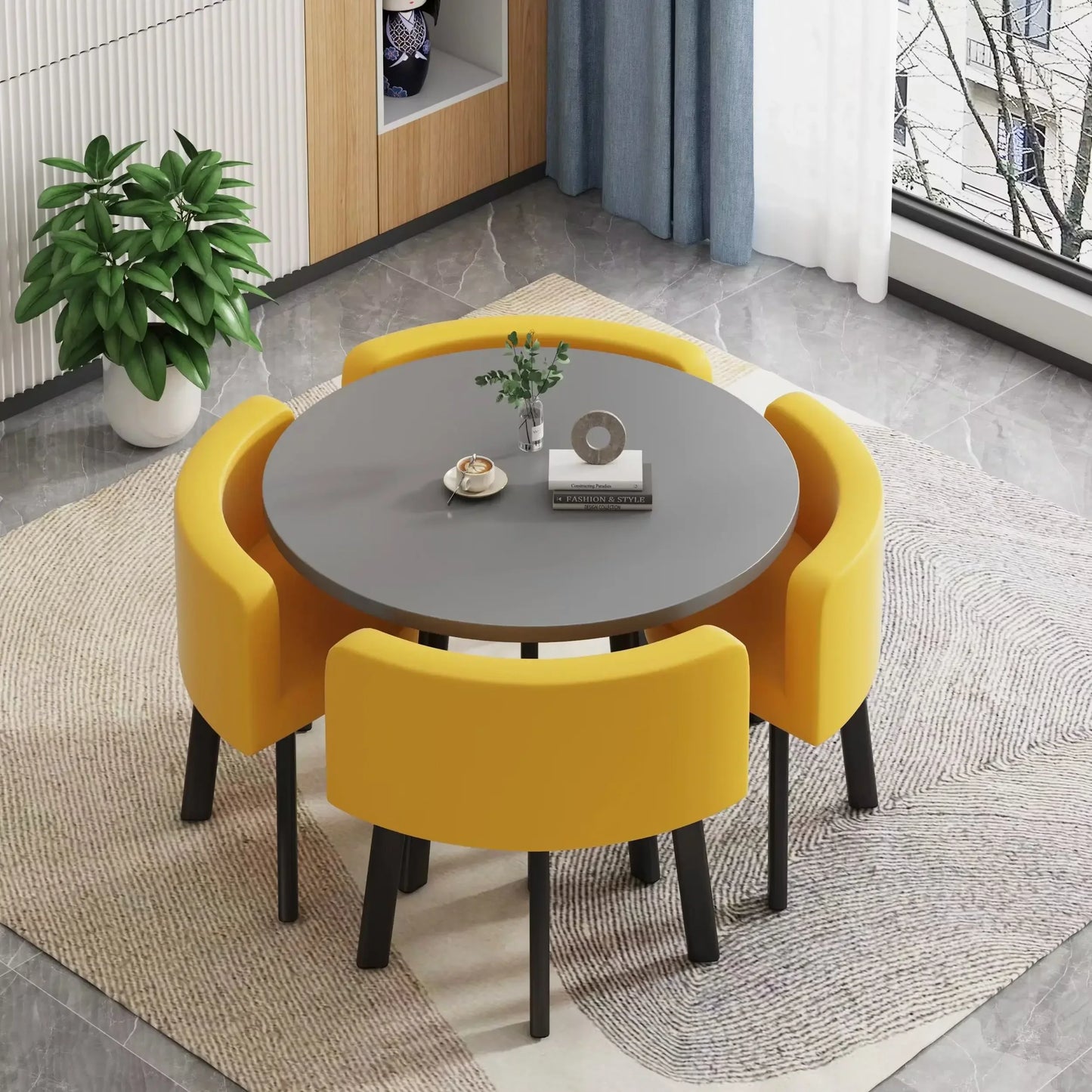 Dining Set Round Table