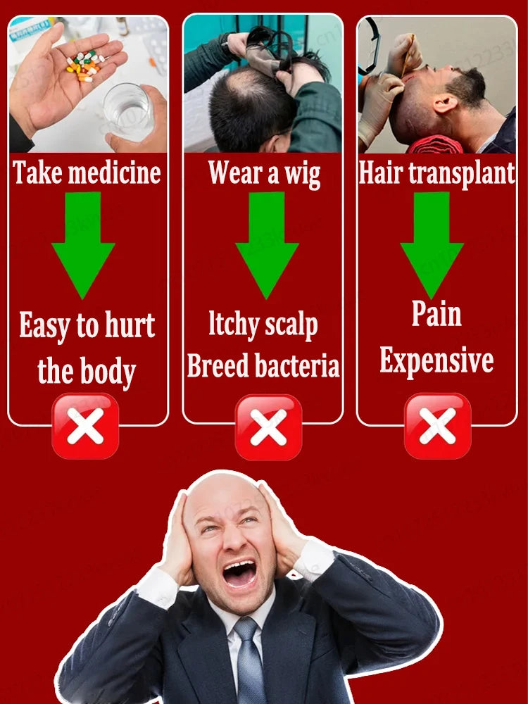 Hair Growth Essential Oil Effectively Repair Baldness