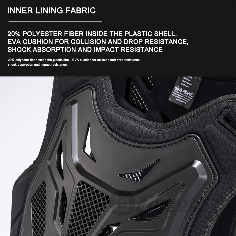Men's Motorcycle Armor Vest Off-road Racing