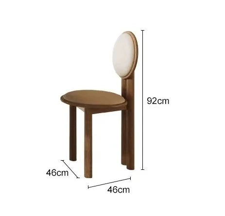 Solid Wood Oval Dining Set