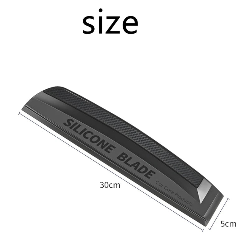 Non-Scratch Soft Silicone Handy Squeegee Car Drying Blade