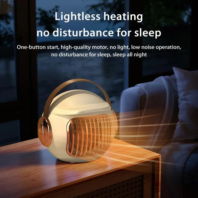 1500W Ceramic Space Heater Safe Quiet Fast Heating