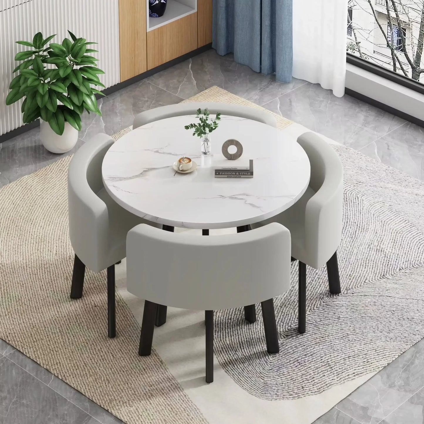 Dining Set Round Table