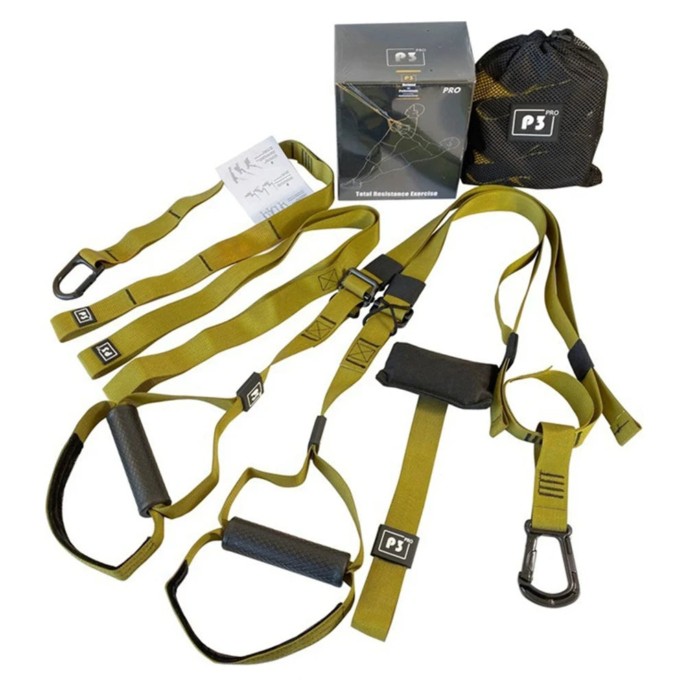 Multi-Function Bodyweight Resistance Bands for Full Body Workout
