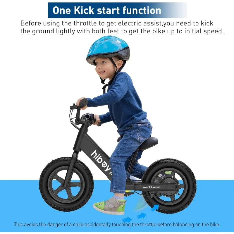 BK1 Electric Bike for Kids, 12 Inch Tires, 150W Adjustable Seat