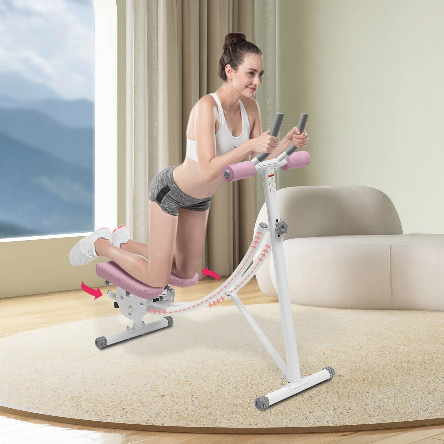 Foldable, Core & Abdominal Exercise Fitness Equipment for Home