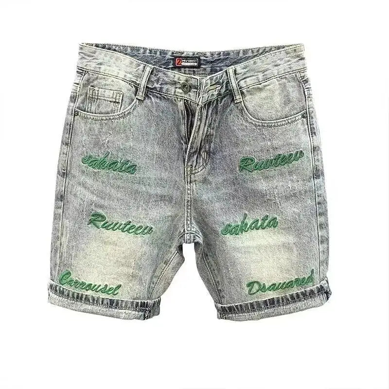 Denim Shorts Slim Vintage Original Blue