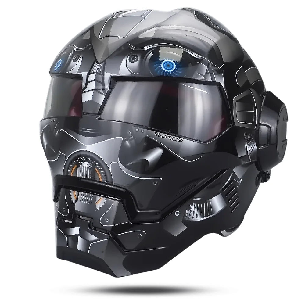 Iron Man Art Flip-up Safety Helmet Accessories