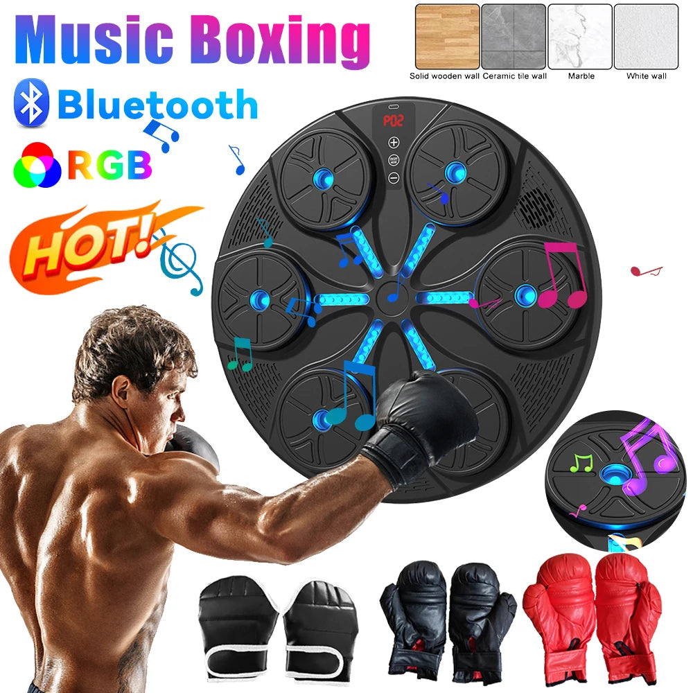 Boxing Reaction Wall Target Adjustable with Gloves