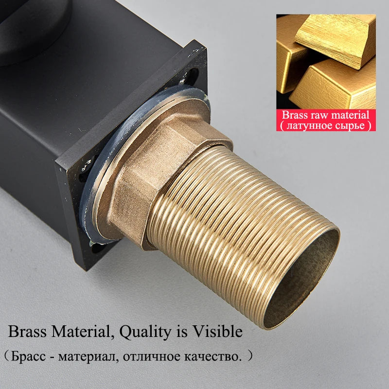 LED Bathroom Basin Faucet Waterfall