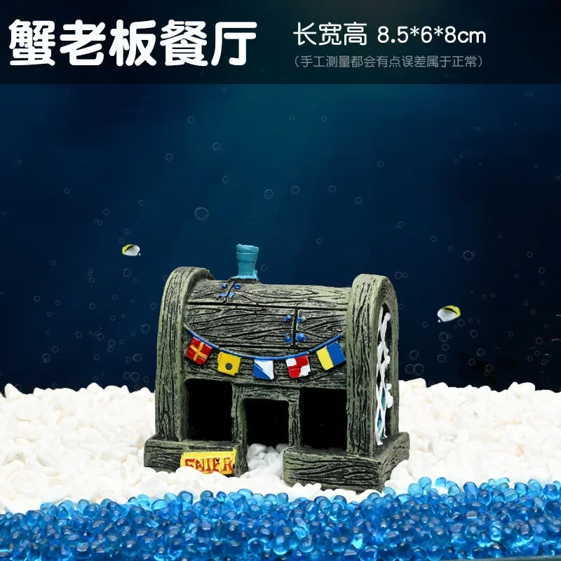 Aquarium Decorations Spongebob Habitats