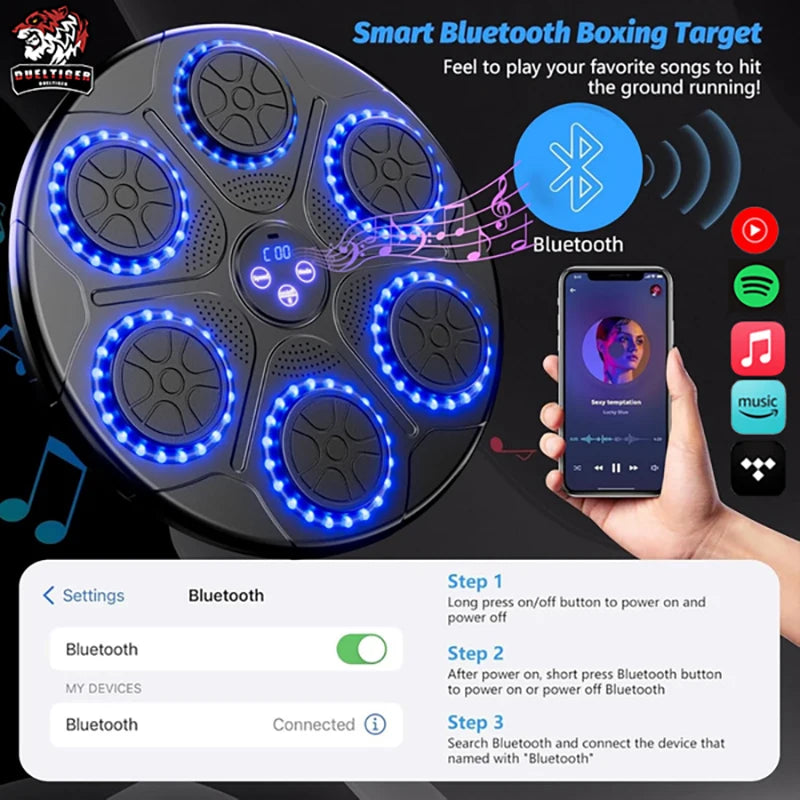 Music Boxing Machine Smart Bluetooth Wall Mounted