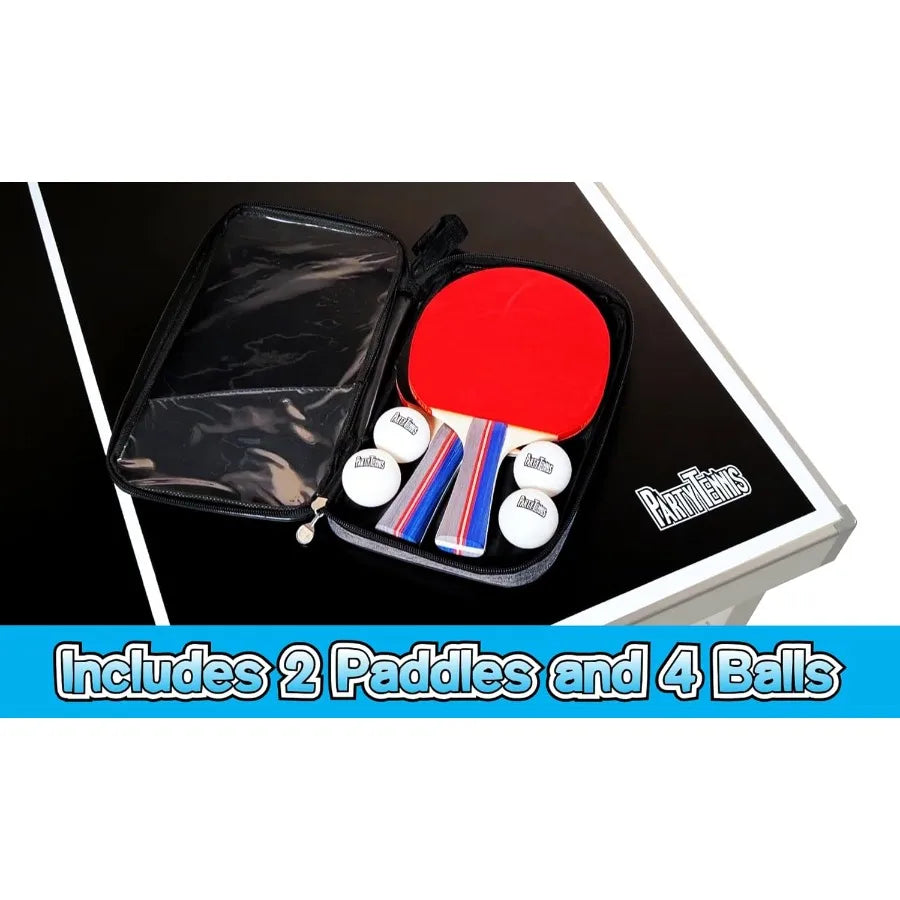 6ft x 3ft Portable Folding Indoor Outdoor Ping Pong Table