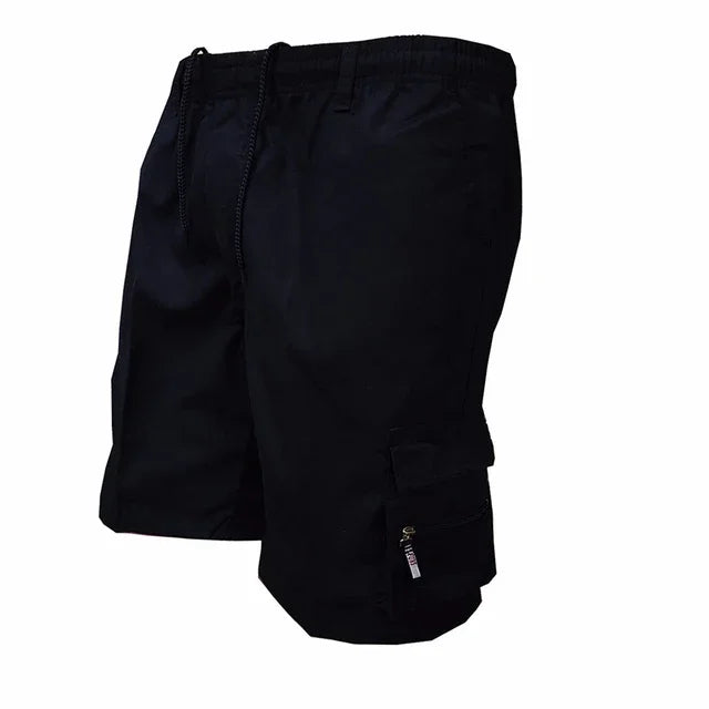 Men's Casual Cargo Shorts Knee-length Multi-pocket