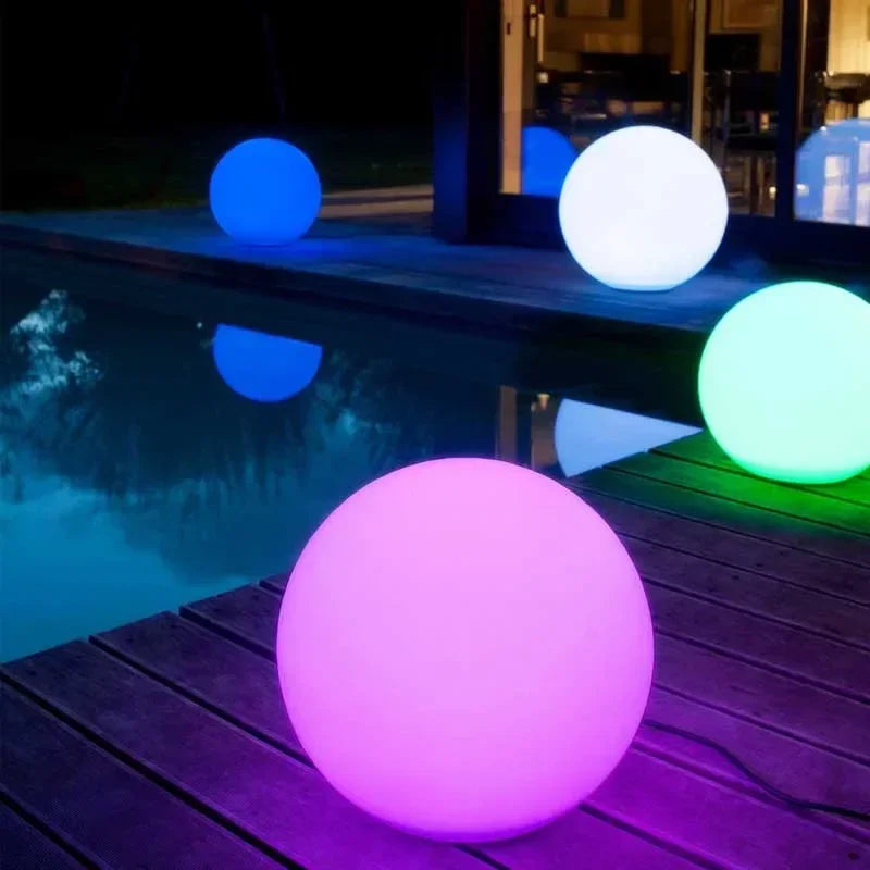 LED Ball Waterproof Landscape Garden Decor