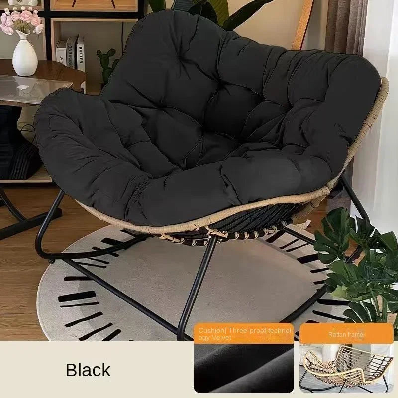 Single Rocking Chair Nordic Style Lazy Sofa