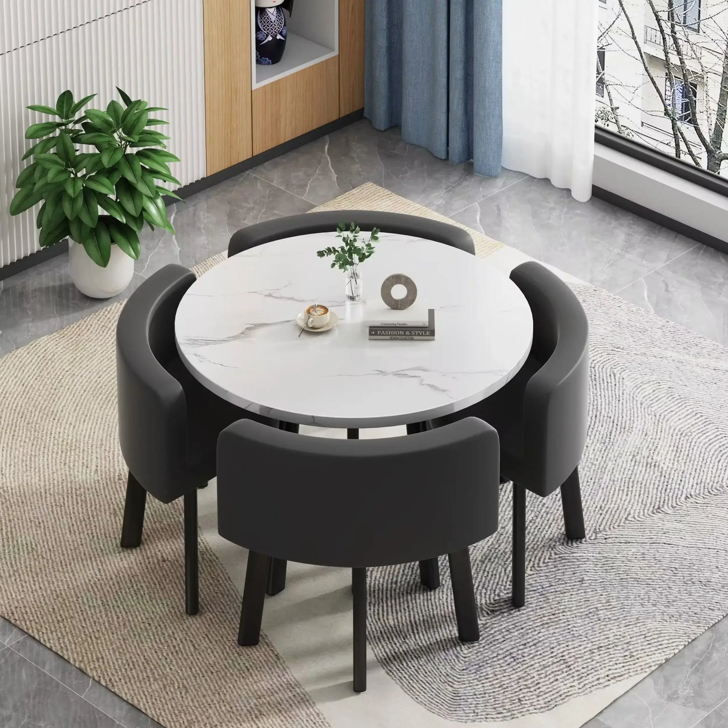 Dining Set Round Table